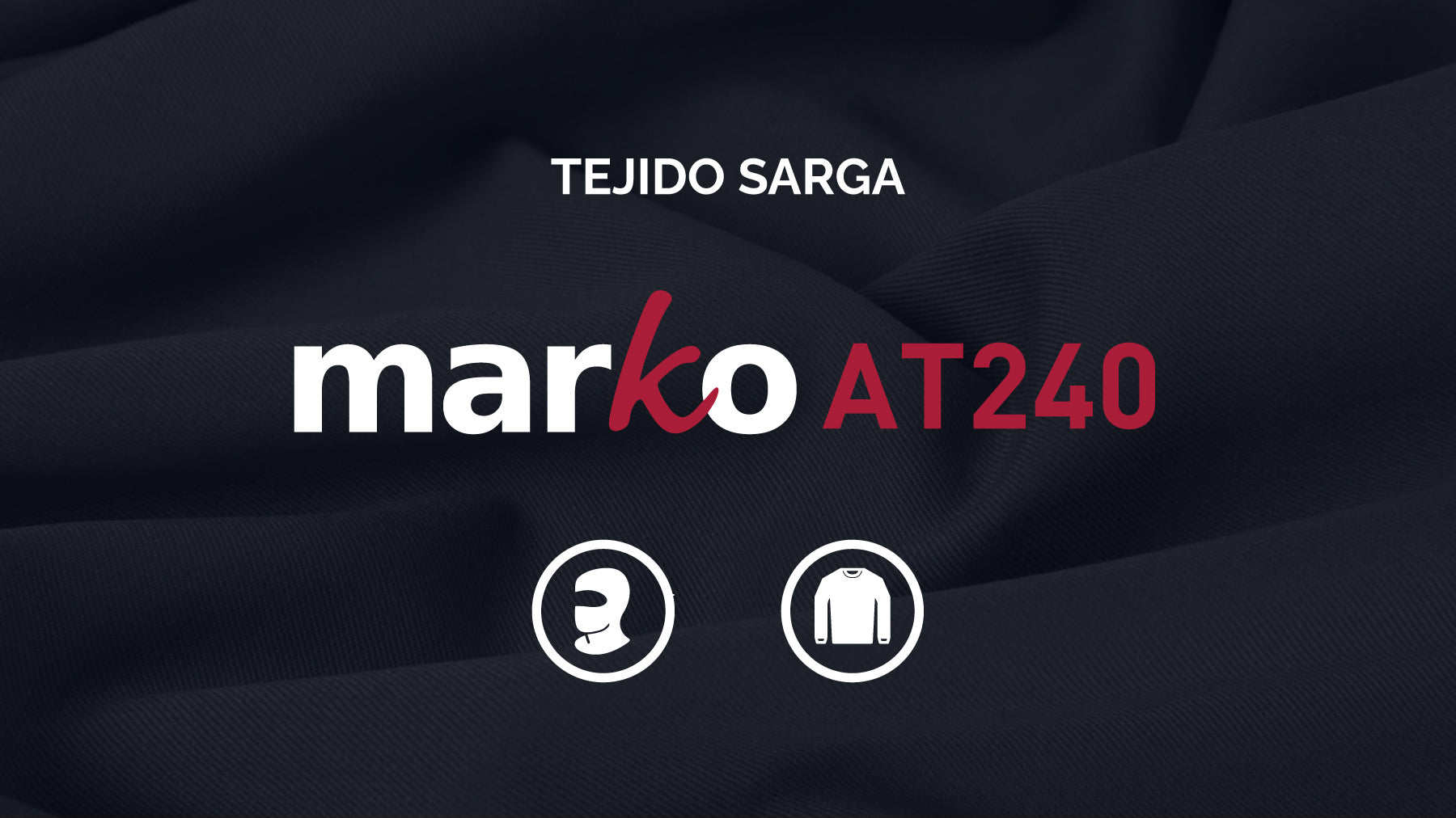 Textil ignífugo Marko AT240 - Venta por rollo y metro