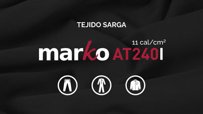 Textil ignífugo Marko AT240I - Venta por rollo y metro