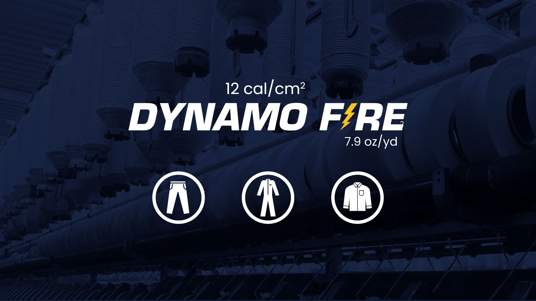 Textil ignífugo Dynamo Fire - Venta por metro