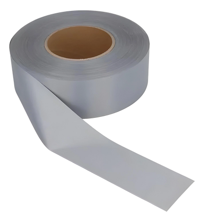 Cinta reflectiva ignífuga Silver | Rollo 100 mt