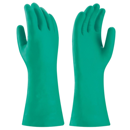 Guantes nitrilo-flock