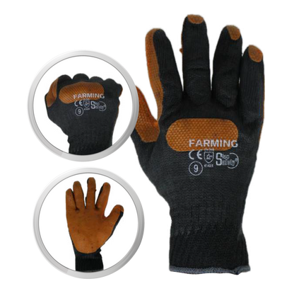 Guante Hilaza - Latex Laminado Farming