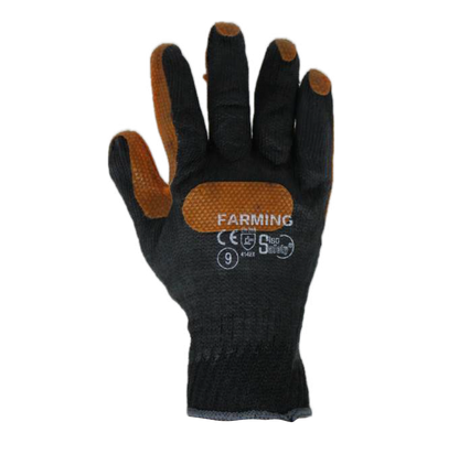 Guante Hilaza - Latex Laminado Farming